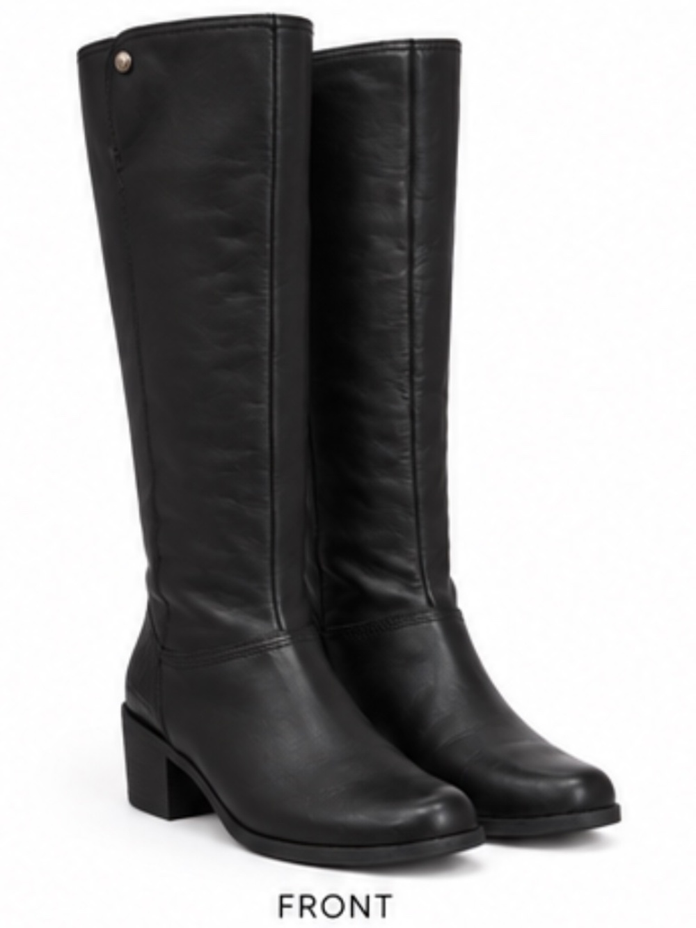 UGG W Barton Croco Black Leather Tall Boots Size 8